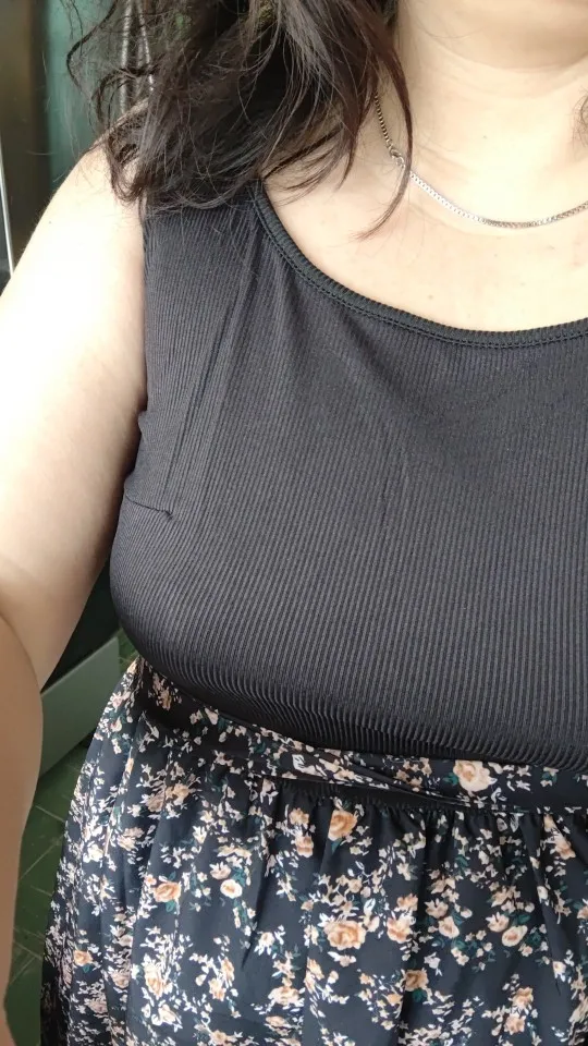 Floral Plus Size Summer Dress - Elegant Knee-Length Comfort photo review