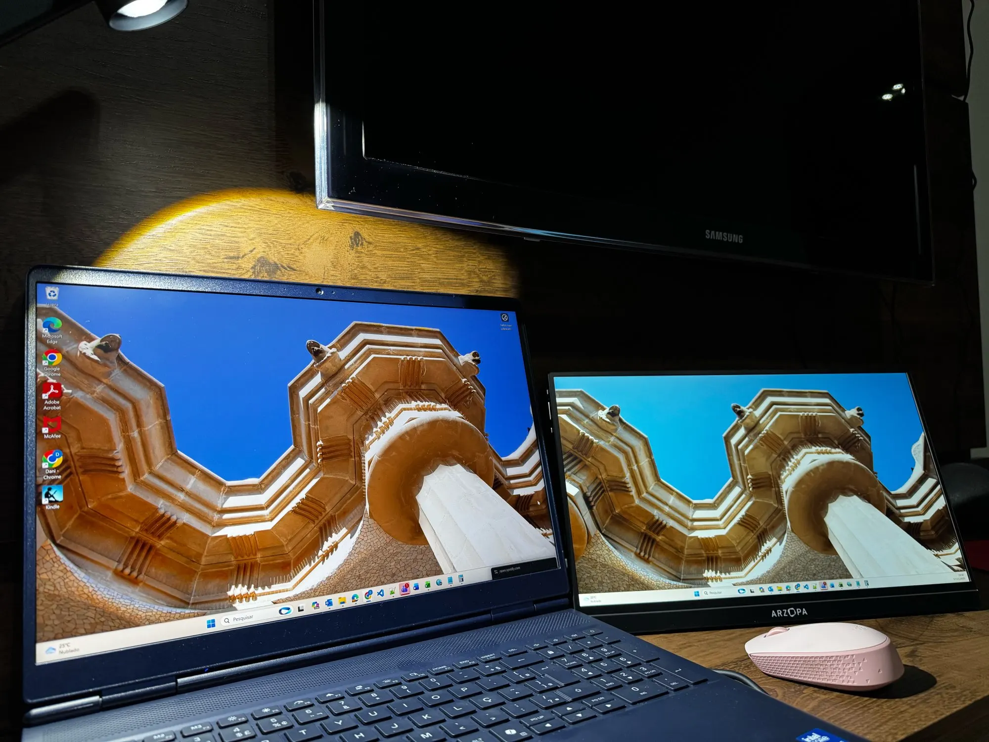 produto no brasil] NOVO ARZOPA 15.6 inch Monitor Portátil FHD