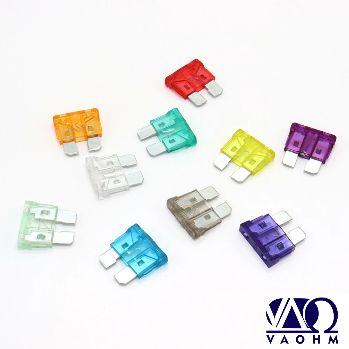 Description Picture 4 of item10PCS Medium Car Fuses 3A 5A 7.5A 10A 15A 20A 25A 30A 35A 40A Auto Blade Type Fuse Set