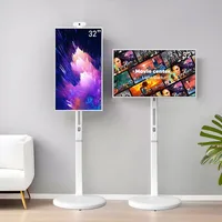 2025 populaire 32 pouces batterie-puissance Android 13 Stand By Me Tv dans le cellule écran tactile salle de sport jeu salle en direct Smart Tv 2