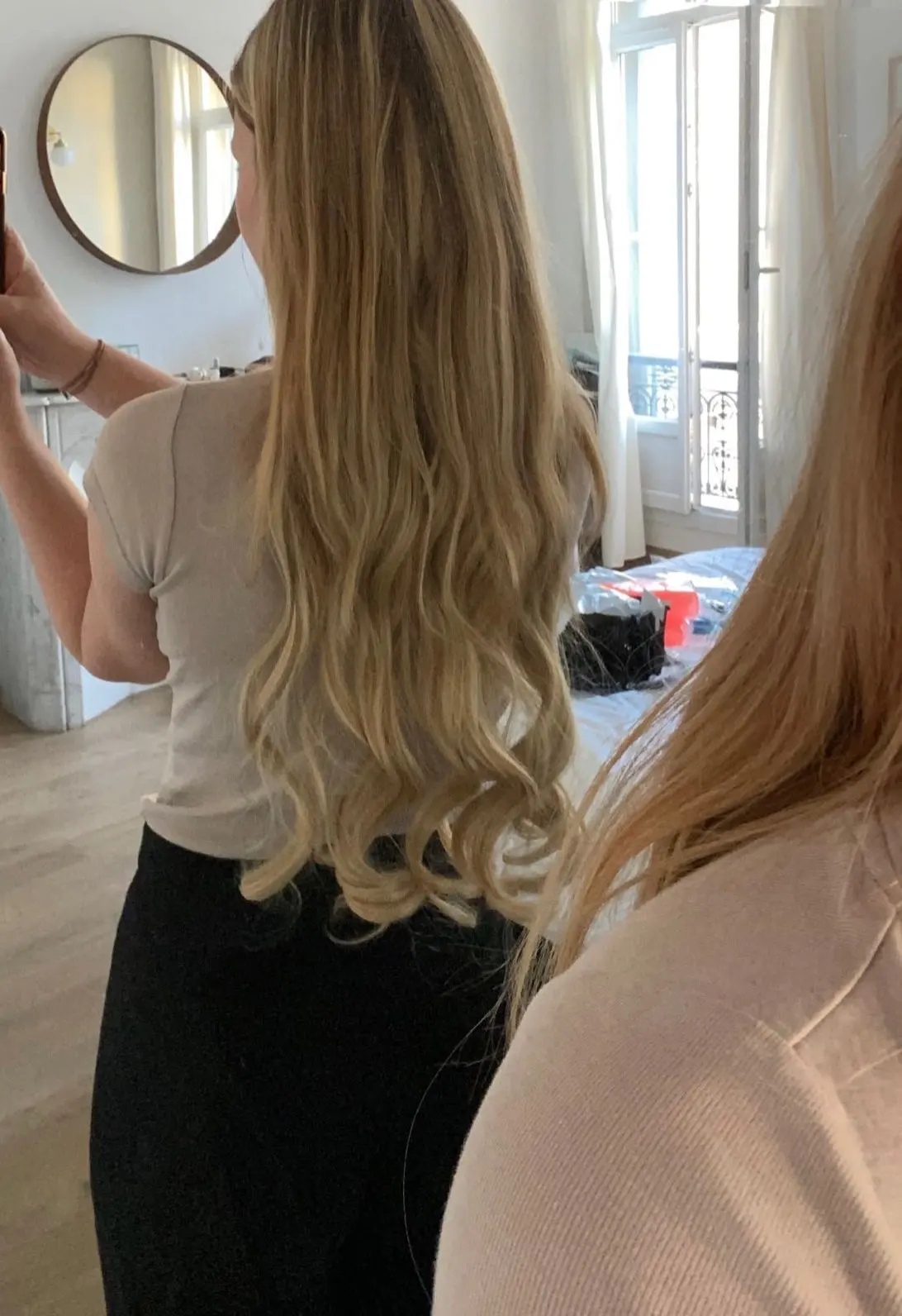 Lisix Synthetic Clip In Hair Extensions (5 Clips) photo review