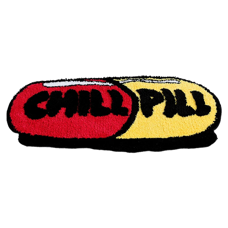 Cute Chill Pill Rug