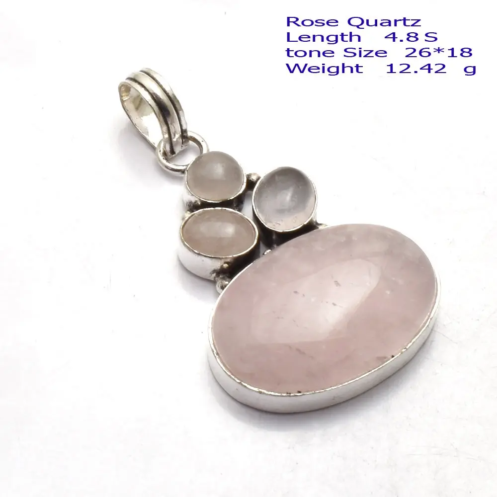 Colgante De Plata Con Piedra Lunar Abalorio De Labradorita Aut ntica 