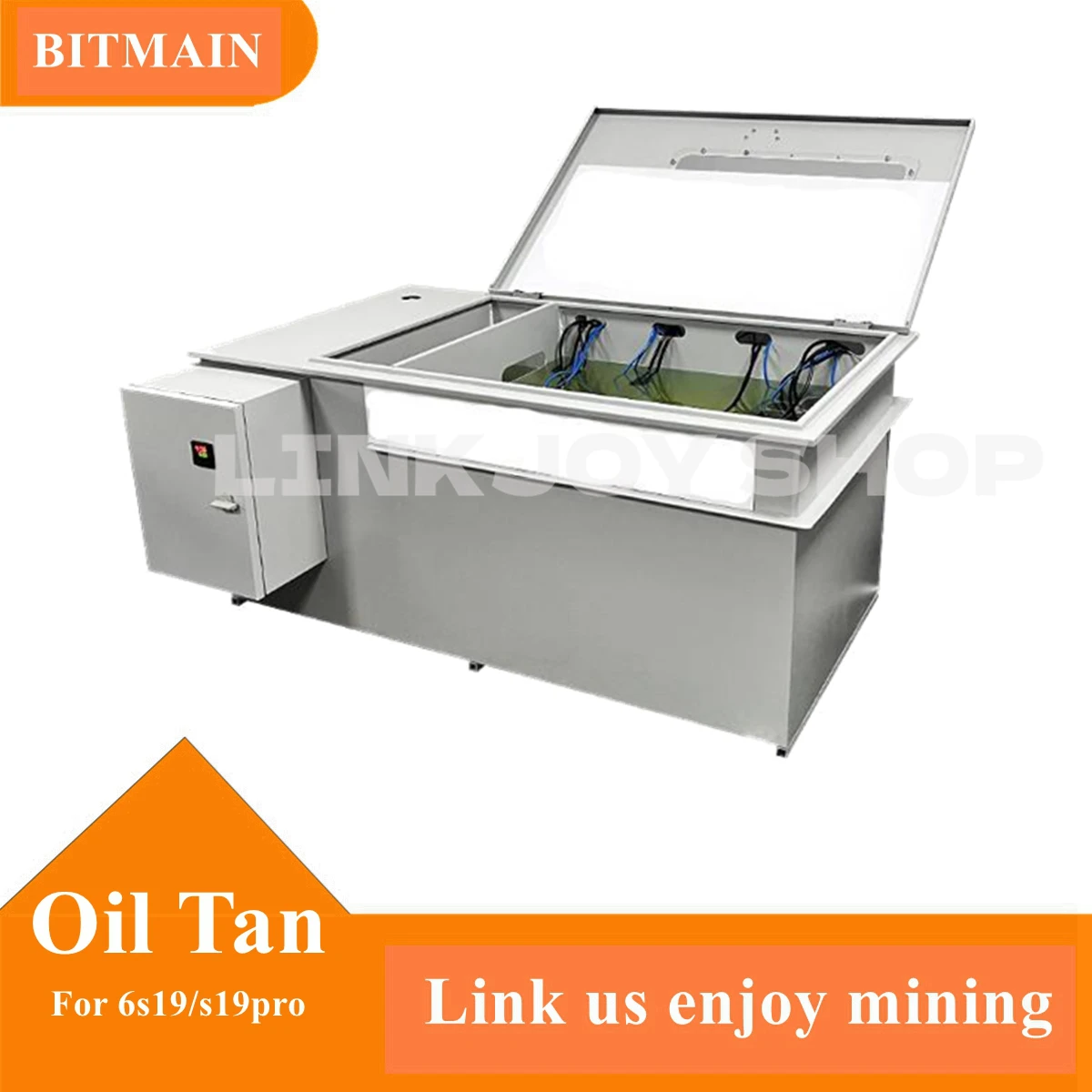 6Pc Miner Immersion Oil Box Suit Per 6Pc Antminer S19Pro S19 S19Jpro Support Customs Cooling Tan