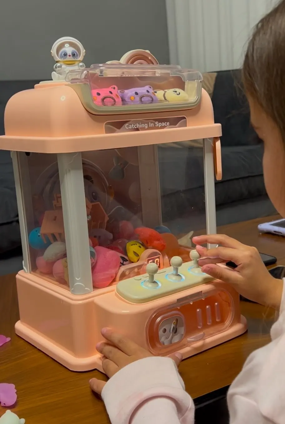 Mini Claw Catch Toy Crane Machine photo review