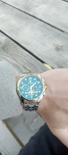 POEDAGAR Luxury Men's Quartz Watch photo review