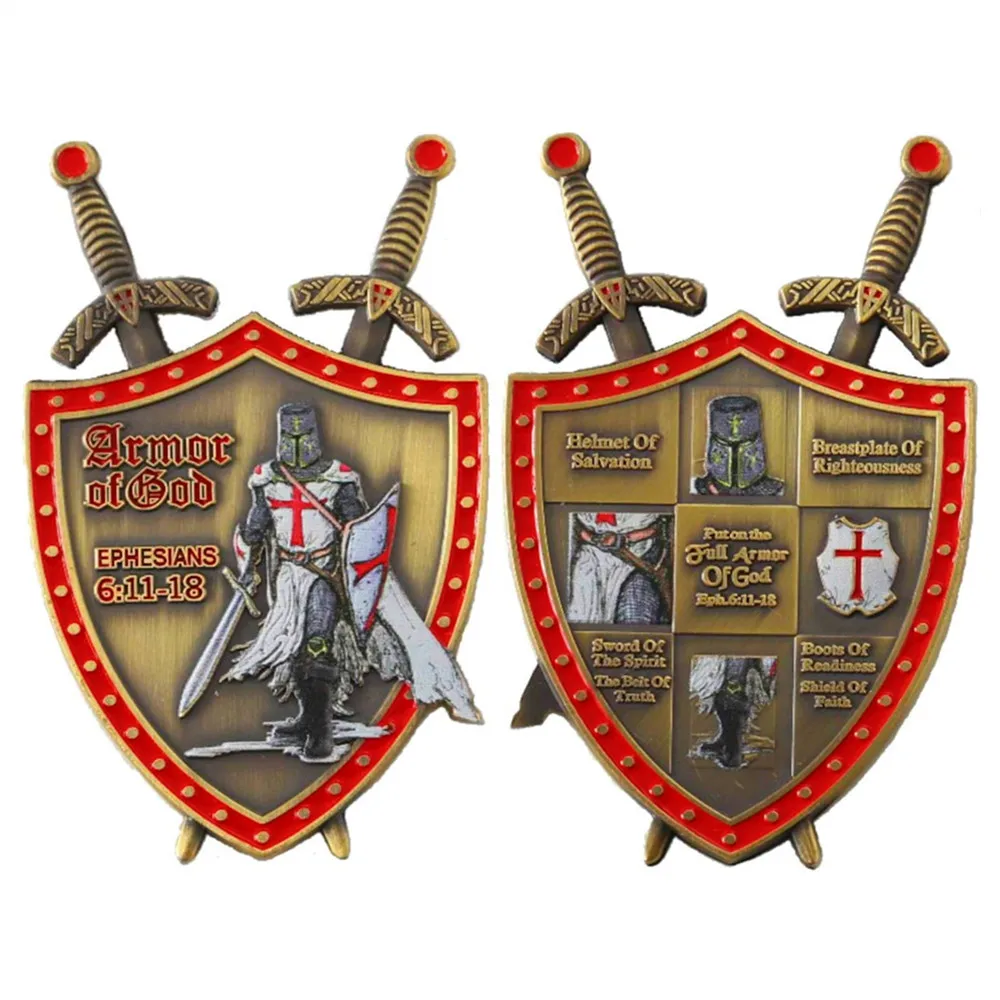 

Священный хранитель: Броня Бога Вызов монет-вдохновляющая сила и вера