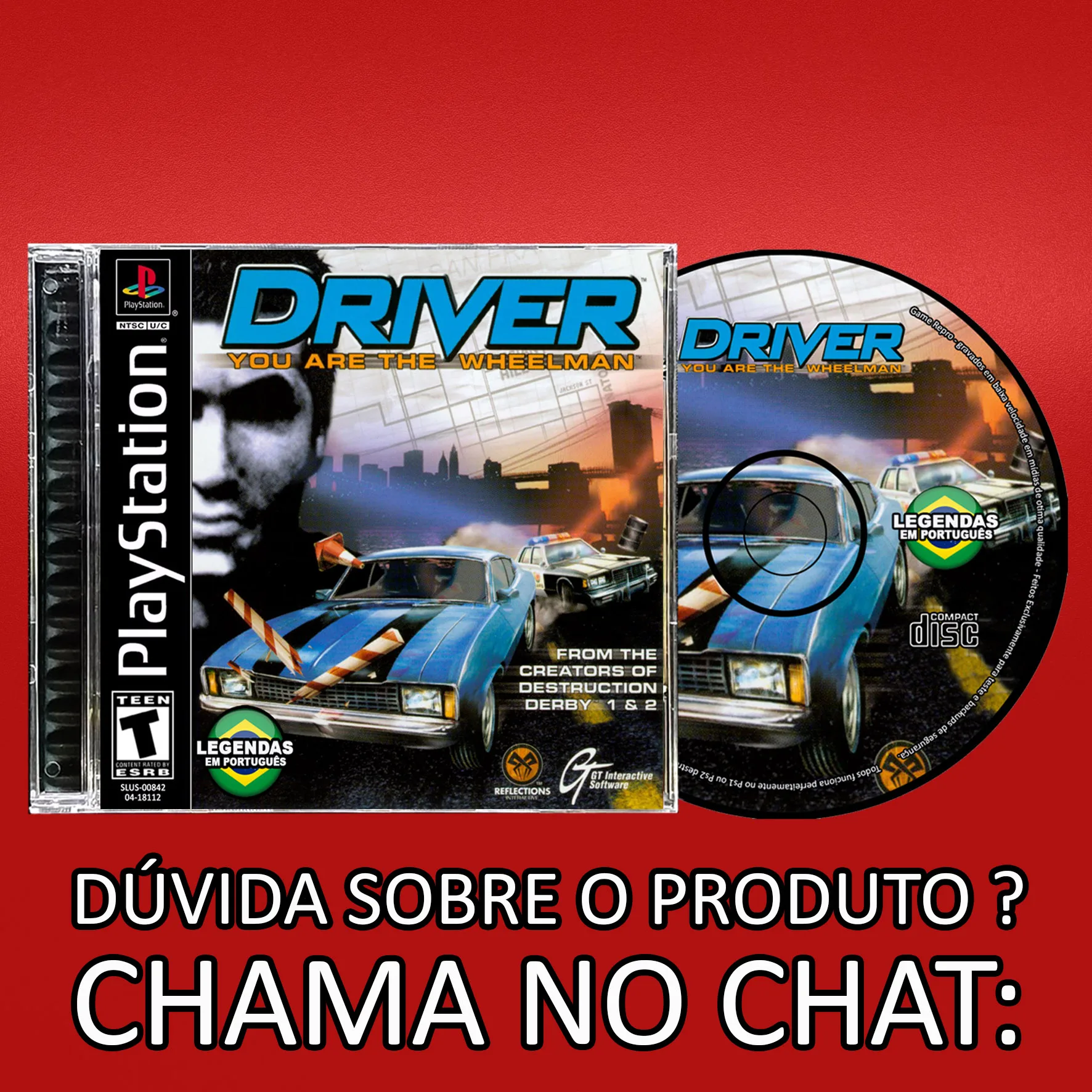 Driver ps1 complet en tube - Jeux vidéo