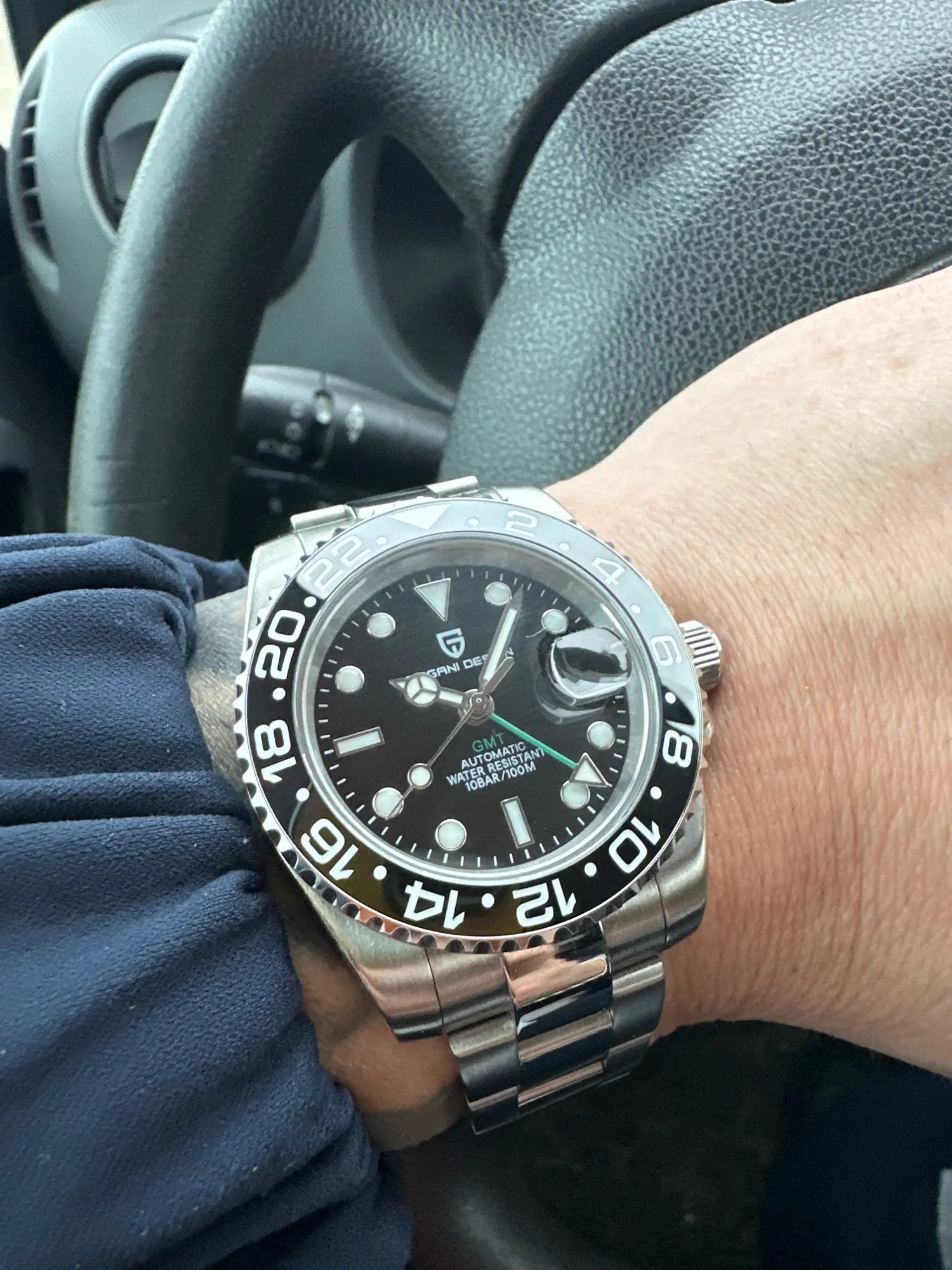 PAGANI DESIGN V3 GMT Men's Luxury 40MM Sapphire Automatic Watch photo review