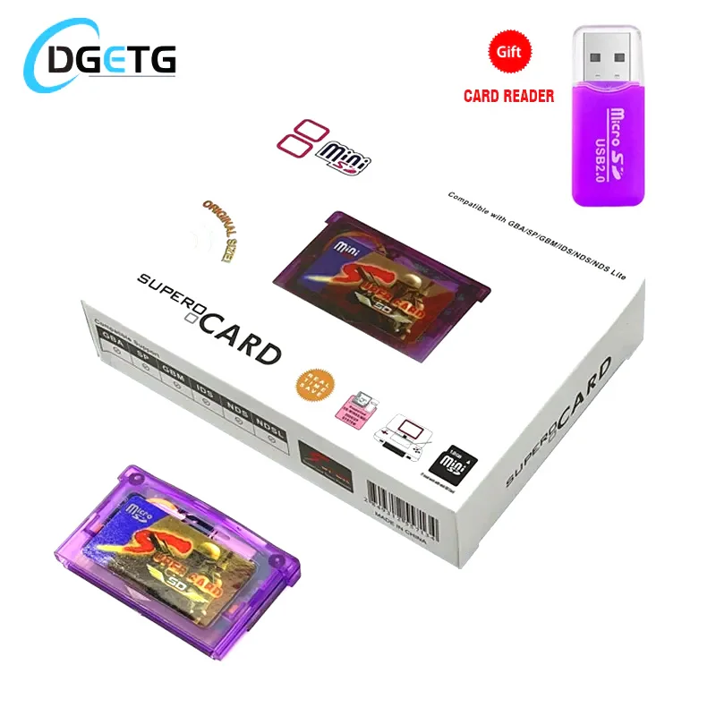 Carte mémoire R4 pour jeux vidéo NDS/NDSL R4 DS, carte mémoire de jeu,  cartes flash, adaptateur, pièces de rechange - AliExpress