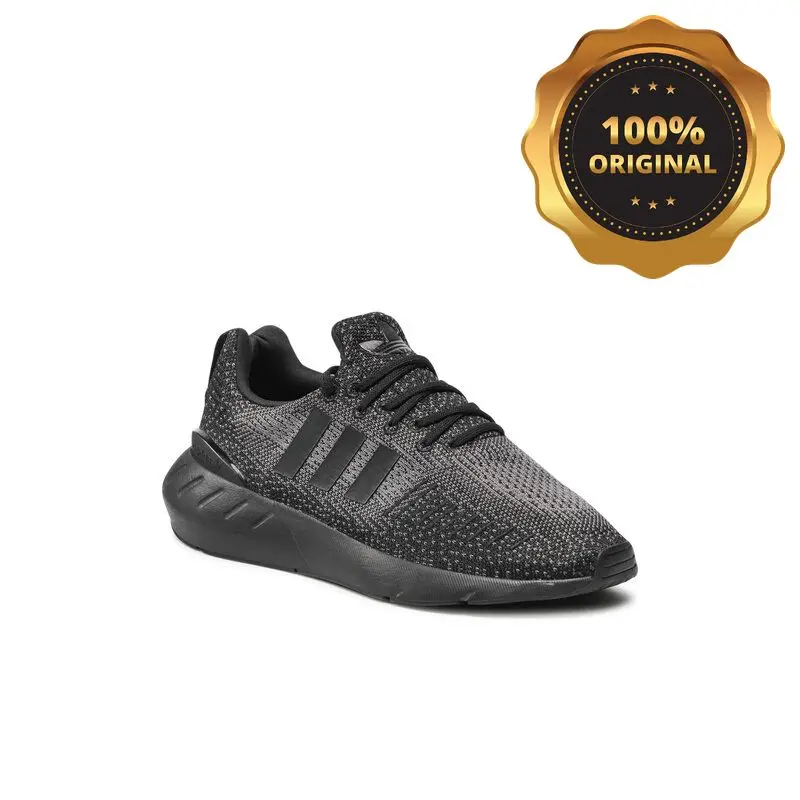 adidas gazelle silver green womens adidas Swift Run 22 Decon Running Shoe in Black/Black/Carbon at Nordstrom, Size 10.5