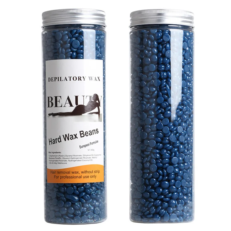 Wax Beans Depilatory Hot Film Wax Hard Beads for Bikini Face Hair Legs Arm Hair Removal 400g