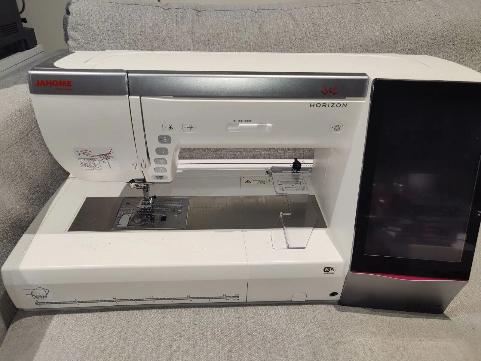 

BIG DISCOUNT SALES Janome Horizon Memory Craft 15000 550E Sewing & industrial Machine Original Brand New