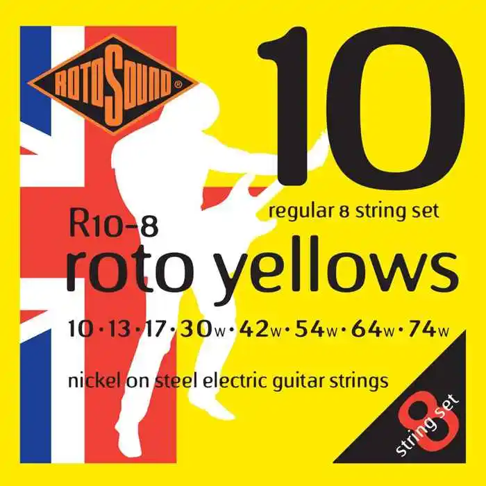 Premium Rotosound Electric Guitar Strings – Versatile Options for 6, 7 & 8-String Guitars
