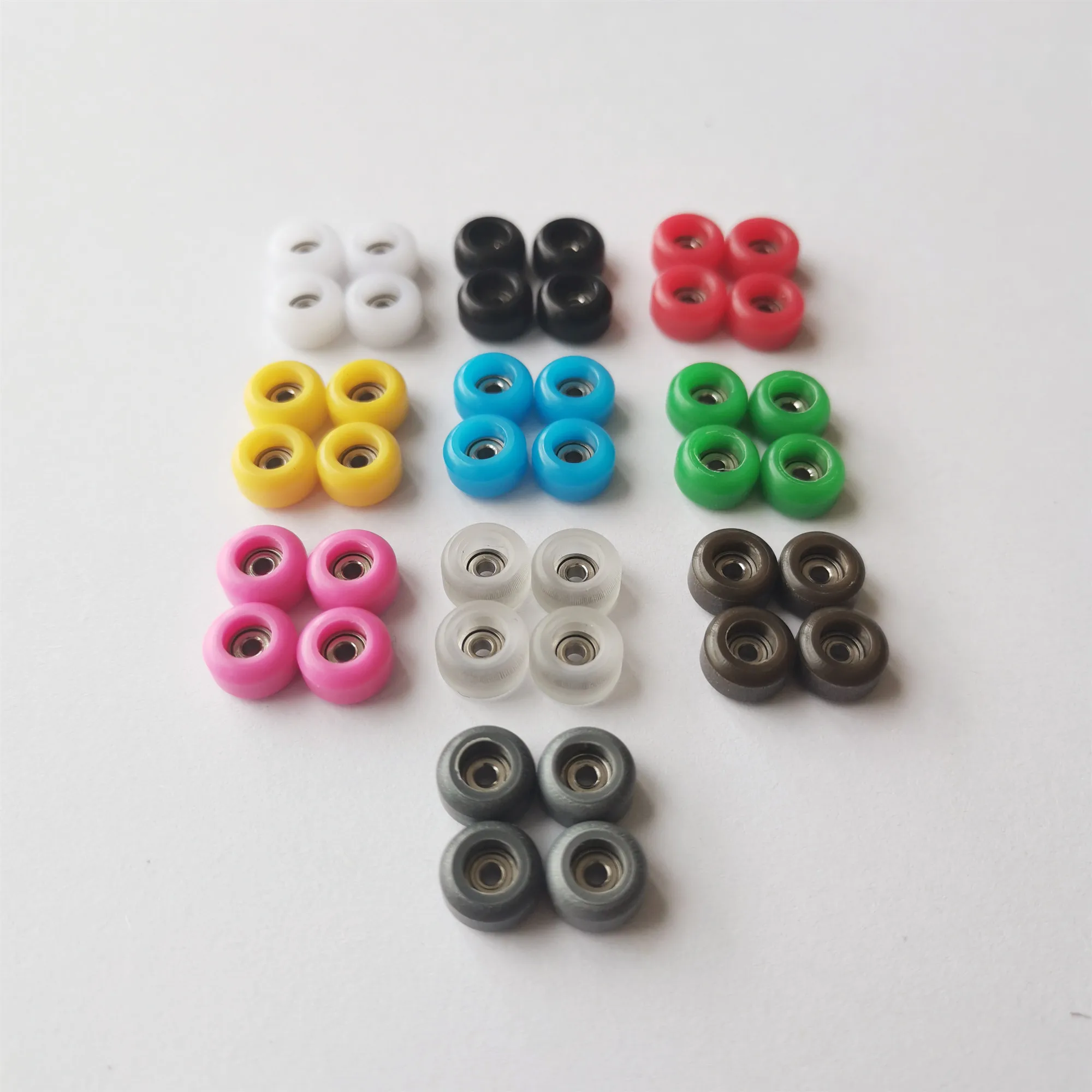 CNC Fingerboard Wheels with High Speed Bearing finger skateboard toys fingerboard set