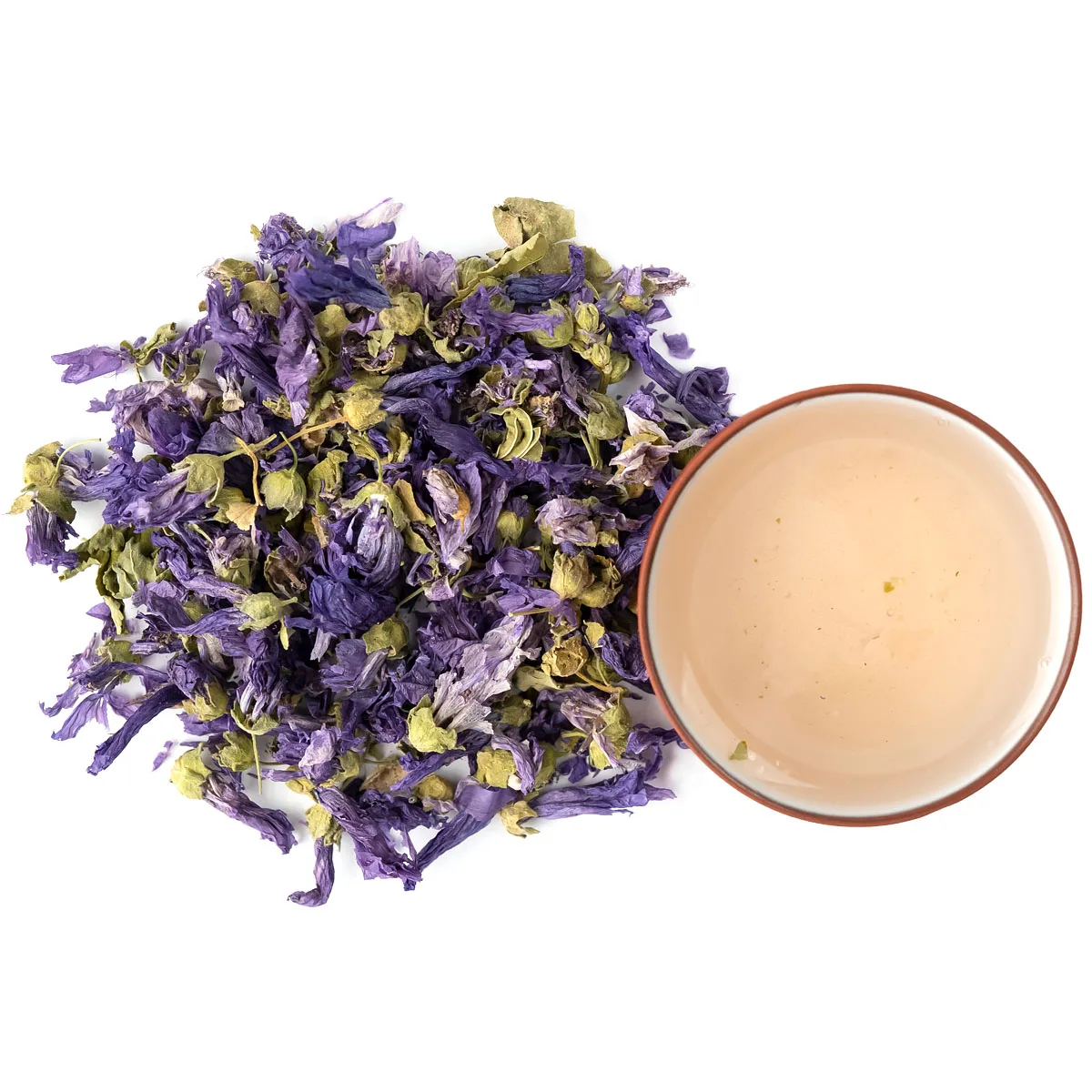 Рисунок 2 - Мальва голубая (цветы)