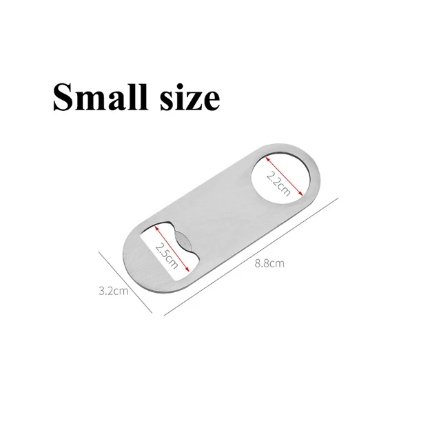 Stainless Steel Beer Bottle Opener Mini Durable Bottle Cap Opener