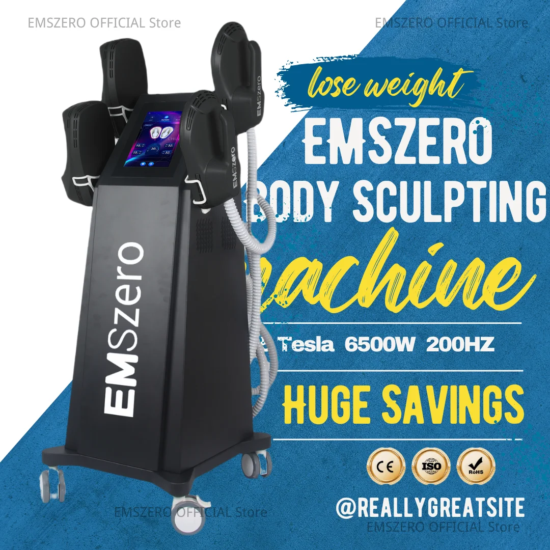 Emszero Machines 15 Tesla Professional 6500w NEO Body Slimming Muscle EMS Electromagnetic Stimulate Buttock Toning 1