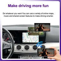 Wireless Carplay Android Auto Decoder for Mercedes Benz E Class W213 2016-2020 NTG 5.5 With BT Mirror Link AirPlay Car Module 5