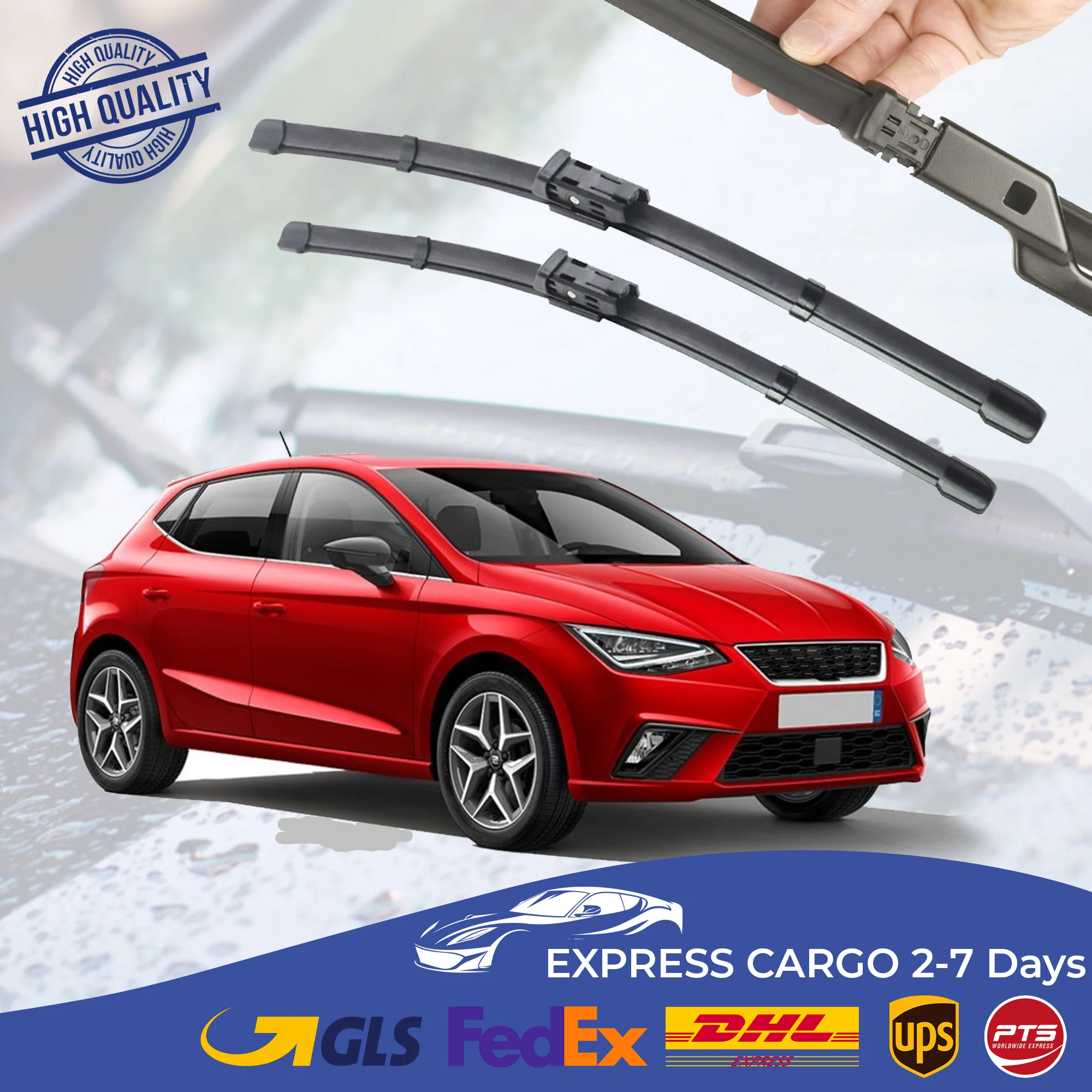 Car Wiper Blade For Seat 2017 2018 2019 2020 2021 Auto Windscreen