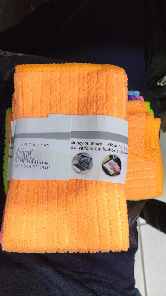 Pano Microfibra Automotiva Flanela Anti-risco 30x30 (5 Uni) - Neverdie Store photo review