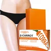 Lightening Carrot Soap for Skin Handmade Natural Bar Soap for Face and Body Whitening Oil Control Brightens Skin Shrink Pore 3