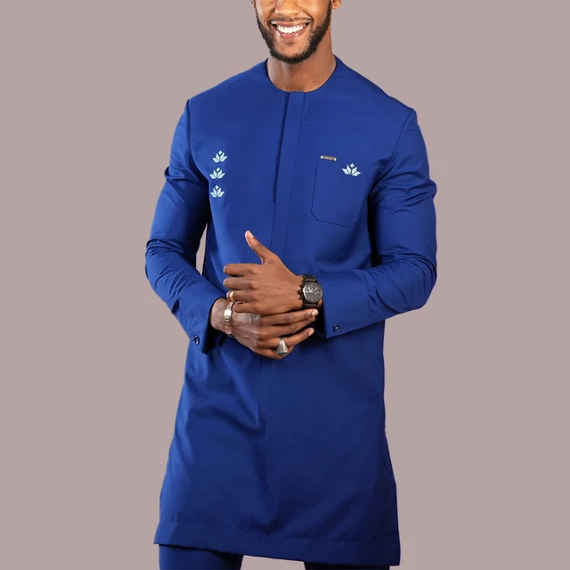 Bolaji Embroidered Dashiki Outfit - Image 3
