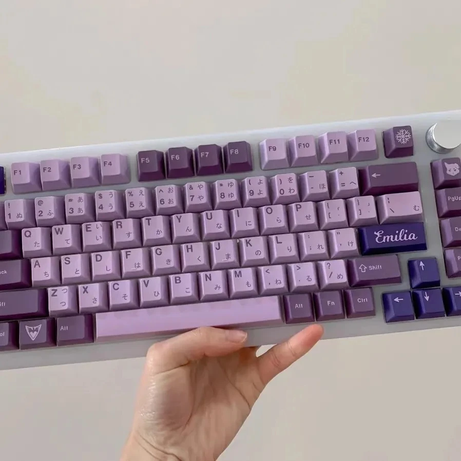 

GMK Frost Witch Keycaps English/Japanese Cherry Profile PBT Dye Sublimation Mechanical Keyboard Keycap For MX Switch