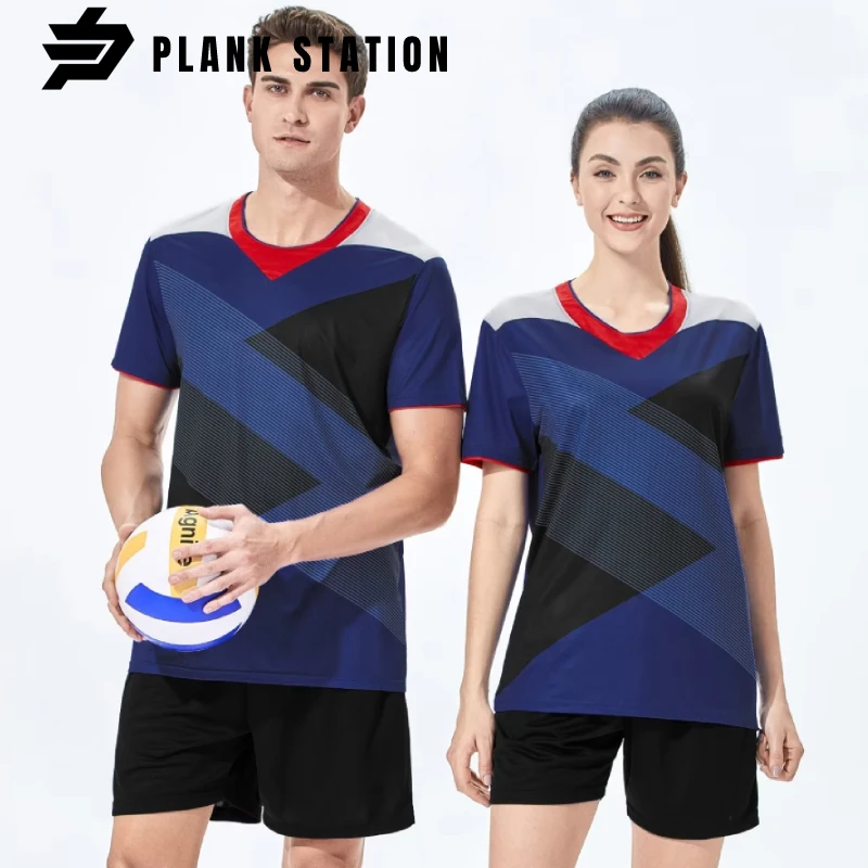 Volleyball Uniform Suit for Men Women Child Badminton Table Tennis Ping Pong Short Sleeve Sports Ball Training Jersey Sets