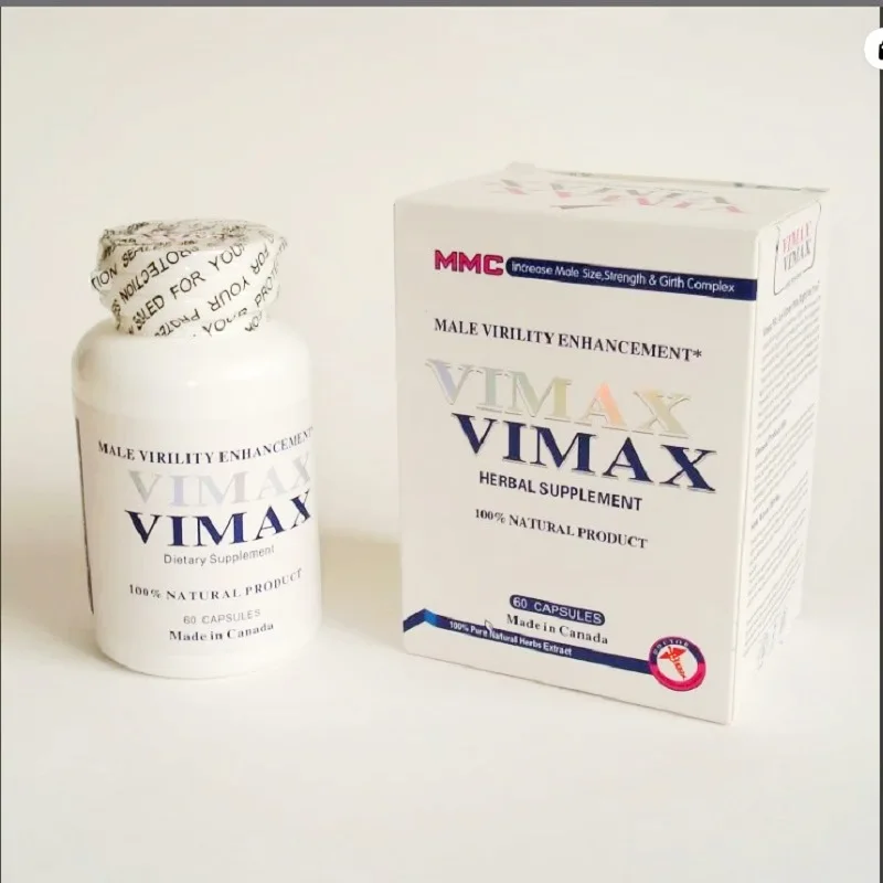 Для увеличения члена и потенции Vimax банка 60 капсул увеличение,оздоровление, крепкая потенция мужчинам