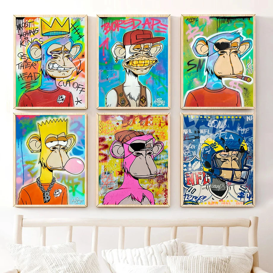 Why This Monkey Bitcoin Poster Is the Perfect Blend of Crypto Culture and  Street Art for