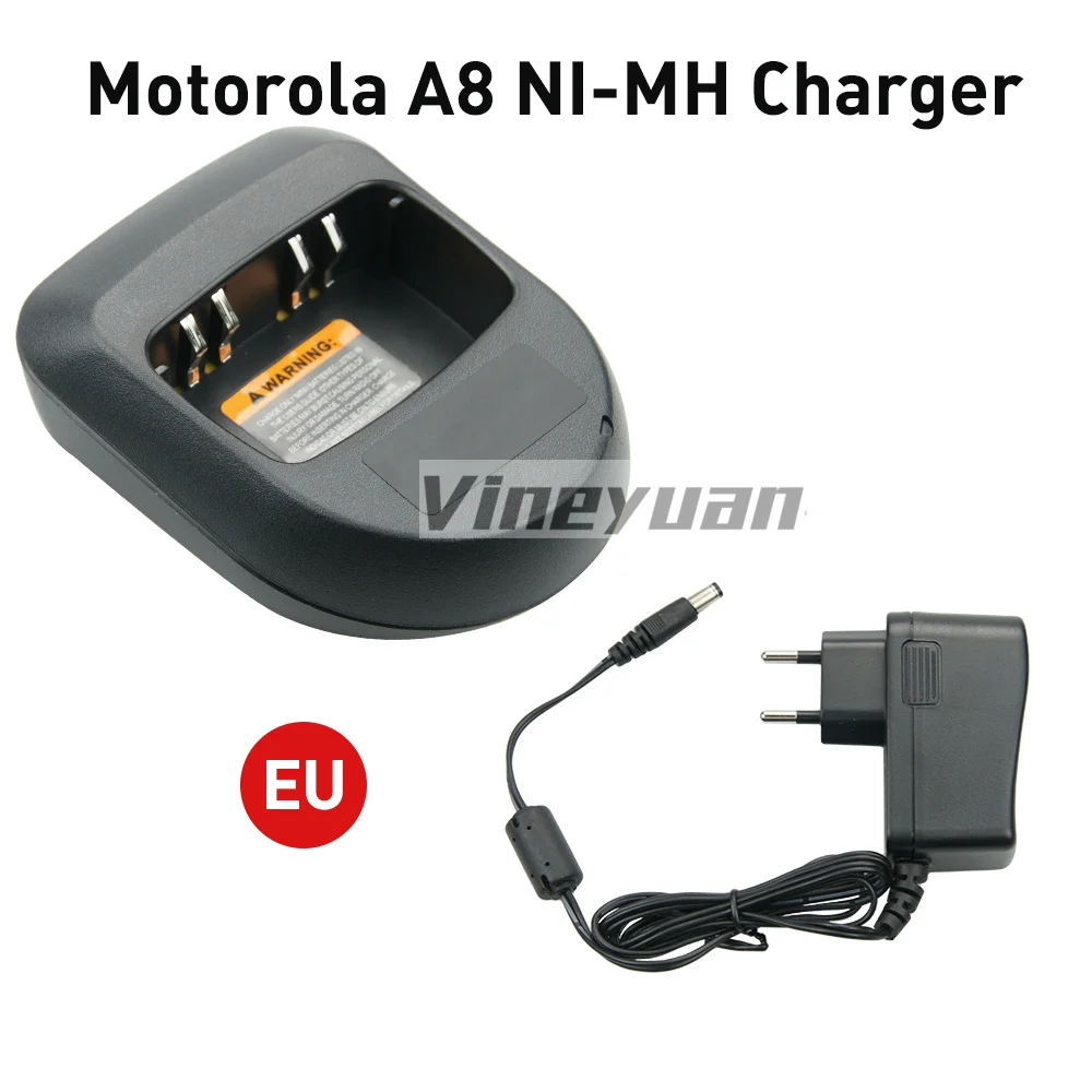 PMNN4071A NI-MH Battery Charger Rapid Quick Desktop Charger for Motorola Mag One BPR40 A8 Two-Way Radio Battery Charger 