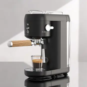 Macchina per caffè espresso Macchina per caffè espresso domestica Caffè espresso compatto Riscaldamento rapido per macchina per cappuccino/latte per uso domestico 1
