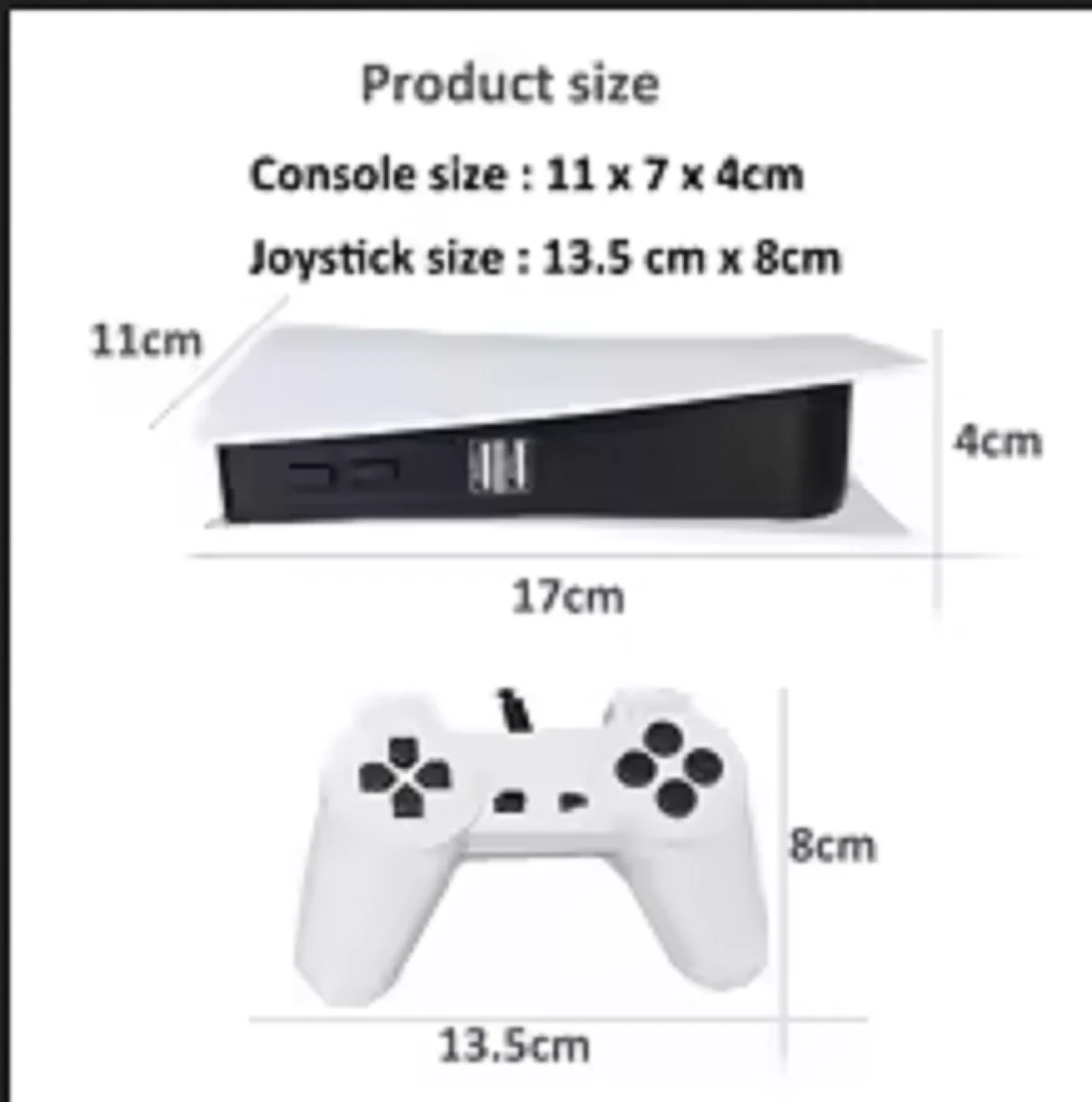 Original Game Station 5 Video Game Console With 200 Classic 8 Bit TV Consola Retro Handheld Kids USB Wired