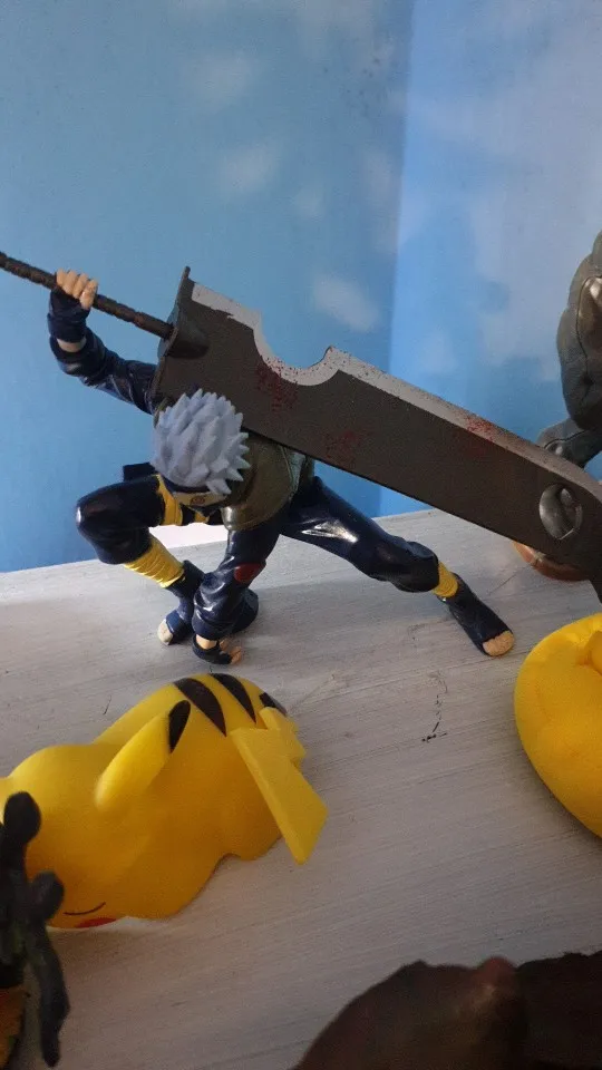 Naruto Hatake Kakashi Anime Figures NARUTO Accessories Action Figure Model Doll Cartoon Kids Children Toys Cool Birthday Gifts photo review