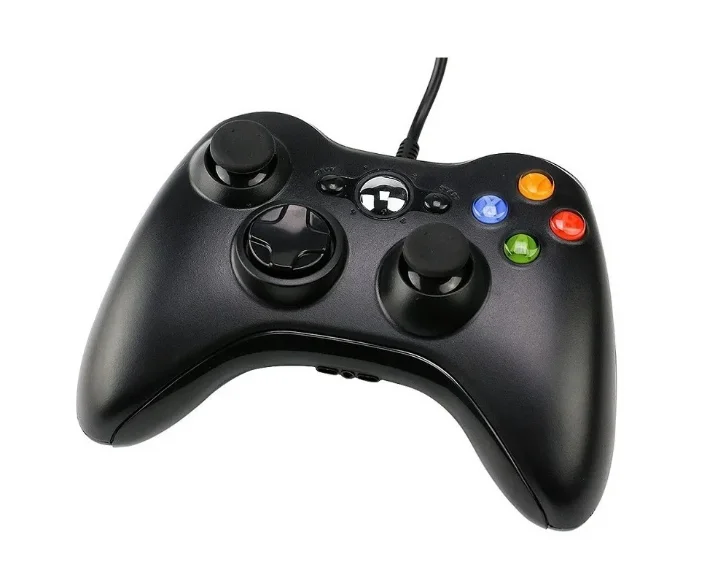 Controle De Xbox 360 Com Fio Para Video Game e PC - Ribershop Segurança -  Sua Loja de Segurança Eletrônica de Confiança