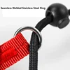 Training Dog Choking Rope Leash 2 in 1 Lead Collar 150cm P-Shaped Chain Slip Lead Control Leash for Small Large Competition Dogs 4