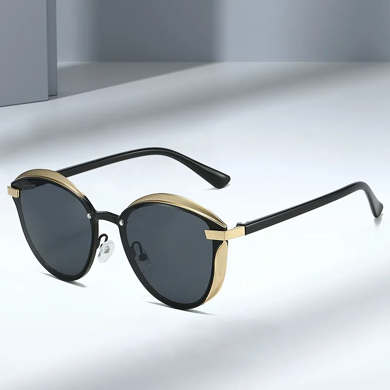 Women's Luxury Polarized Cat Eye Sunglasses - Mirror Lens UV Protection