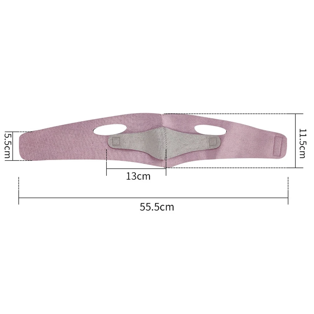 Face-lift with Sleep Face V Shaper Facial Slimming Bandage Relaxation Shape Lift Reduce Double Chin Face Thining Band Massage 6