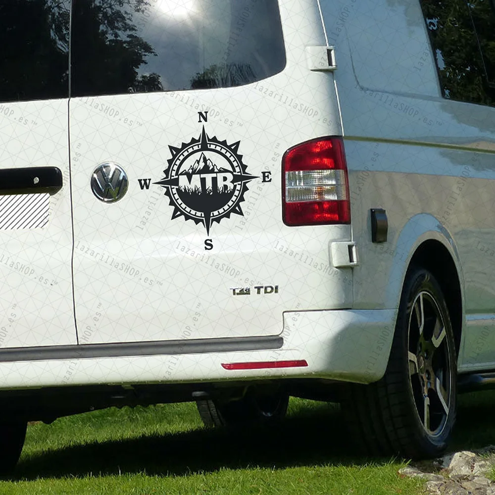 Bussola Mtb Sticker Pink Of The Winds Mountain Bike Sticker40 Adventure Sticker Mountain Bike All Terrain Trail Descent Crossdistance Enduro Marathon 