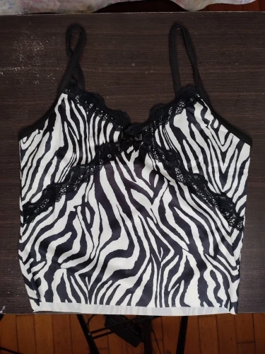 Vintage Brown Halter Camisole Crop Top photo review