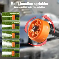 Беспроводная электрическая мойка высокого давления 6в1 Многофункциональная автомойка Садовый пистолет-распылитель воды Стиральная машина Литиевая батарея — изображение 3