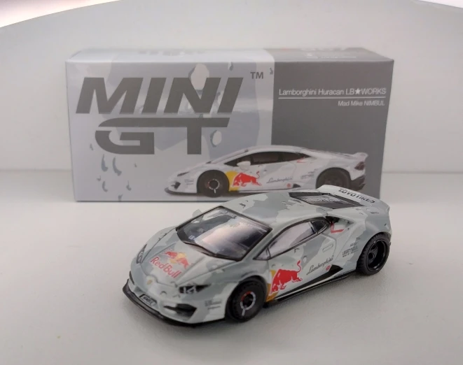 PreSale MINIGT 967 1:64 LBWK Lamborghini Huracan Mad Mike NIMBUL