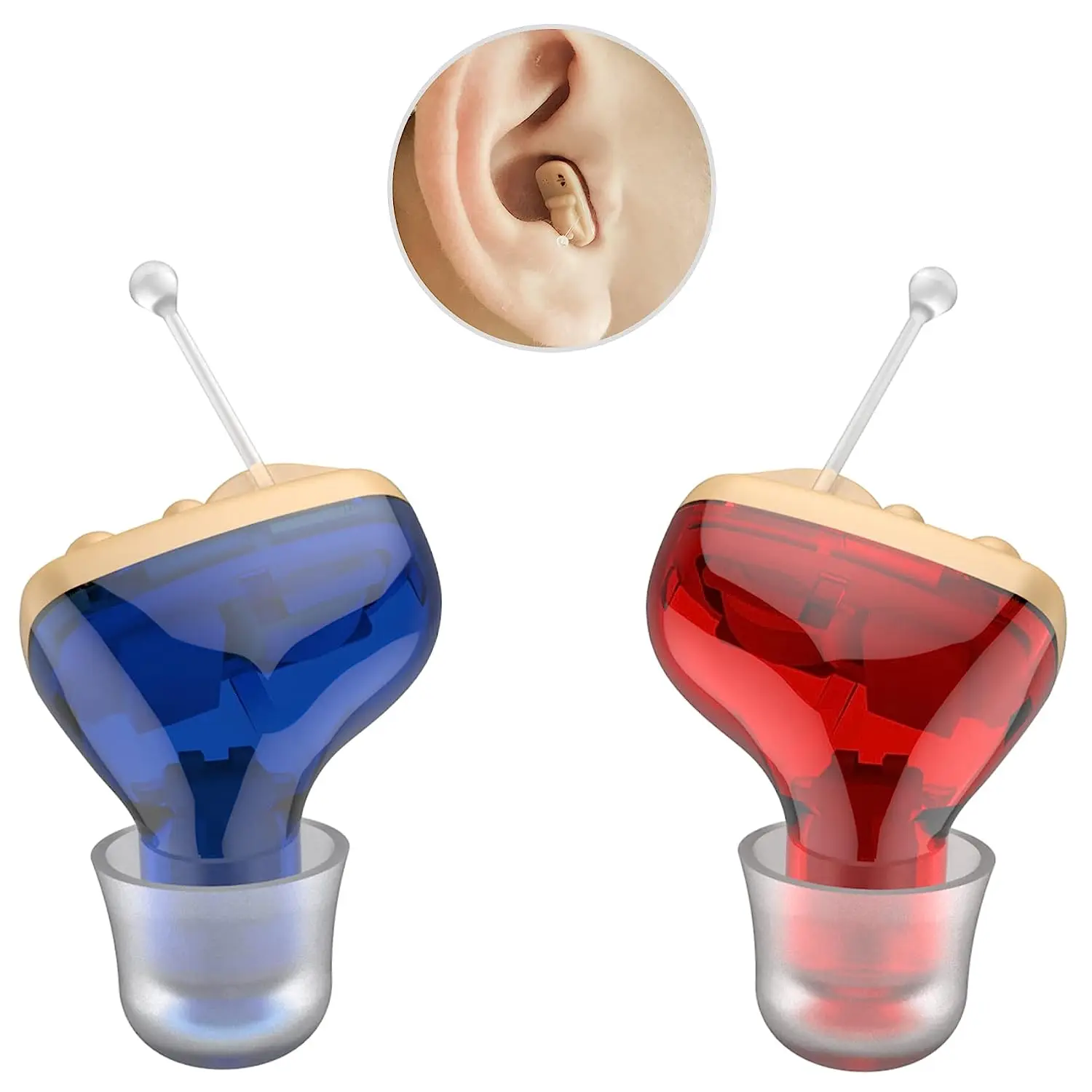 Hearing Aid Advanced CIC Invisible Digital Hearing Aid Clear Invisible Powerful Mini Wireless For Elderly Deafness