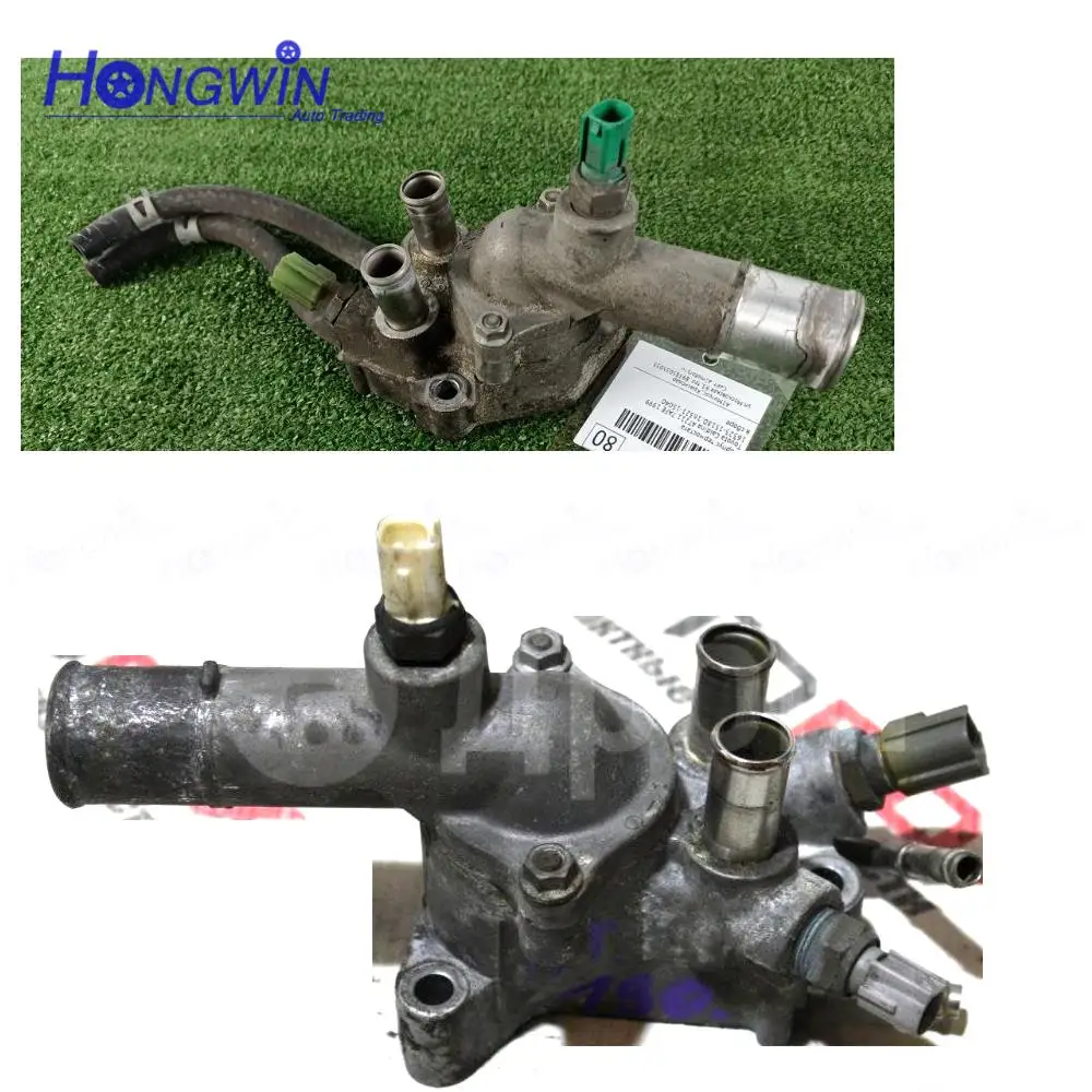 Water Coolant Outlet Inlet 16321 15040 For Toyota Corolla Caldina Carina Geo 1.6 1.8 7AFE 92-97 16321-15040 16321-02030 9025047