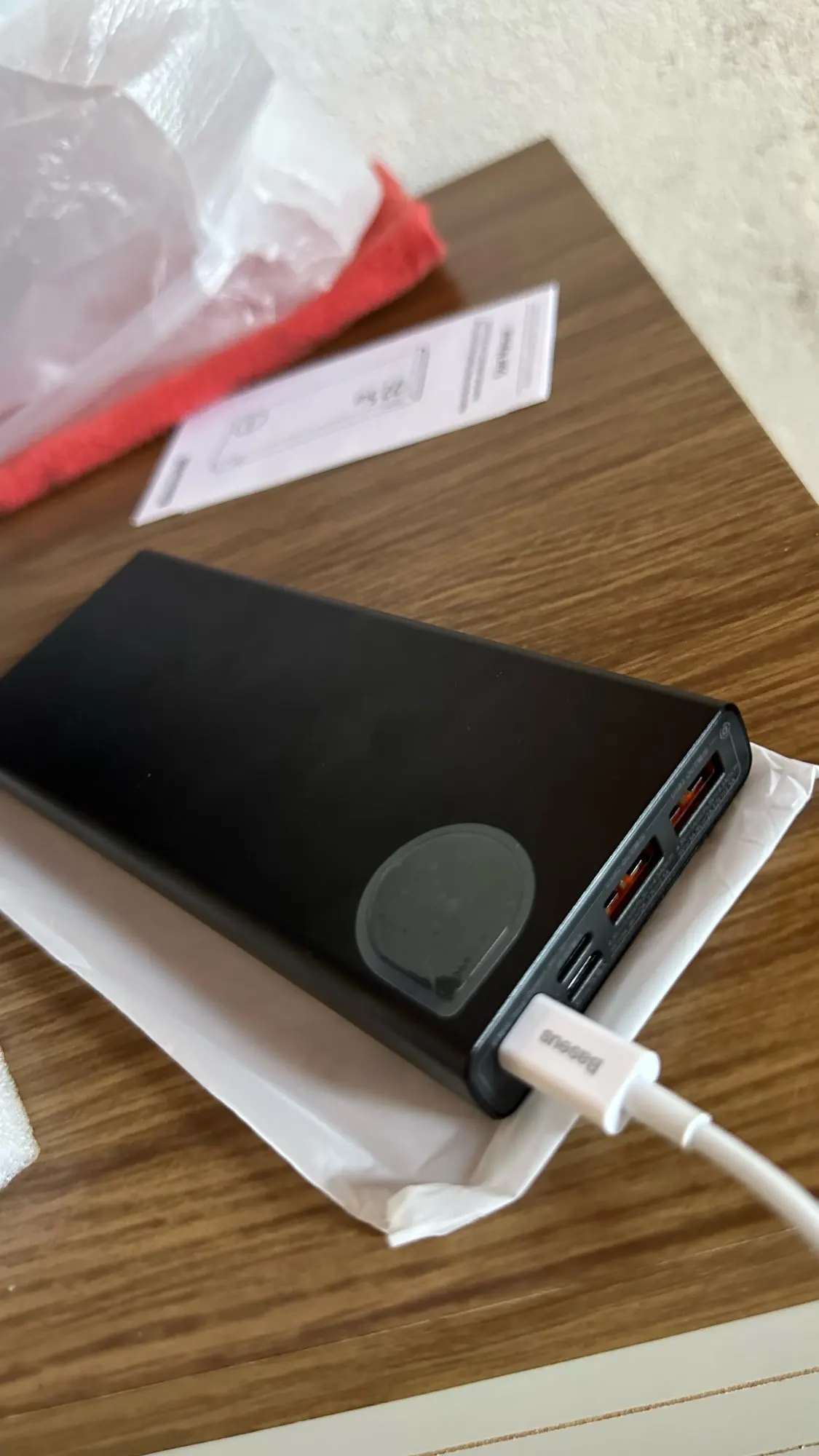 Baseus Power Bank 10000mAh with 22.5W PD Fast Charging Powerbank Portable Battery Charger For iPhone 15 14 13 12 Pro Max Xiaomi photo review