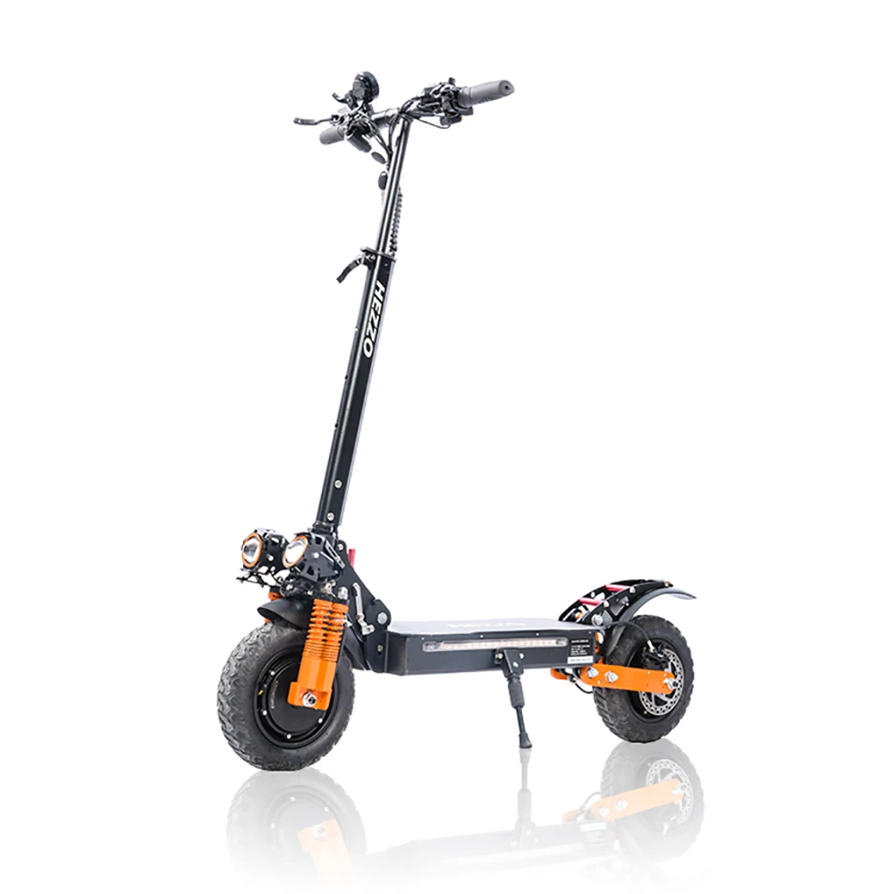Electric Scooter 2400w 48v Dual Motor Electric Scooters Suspension