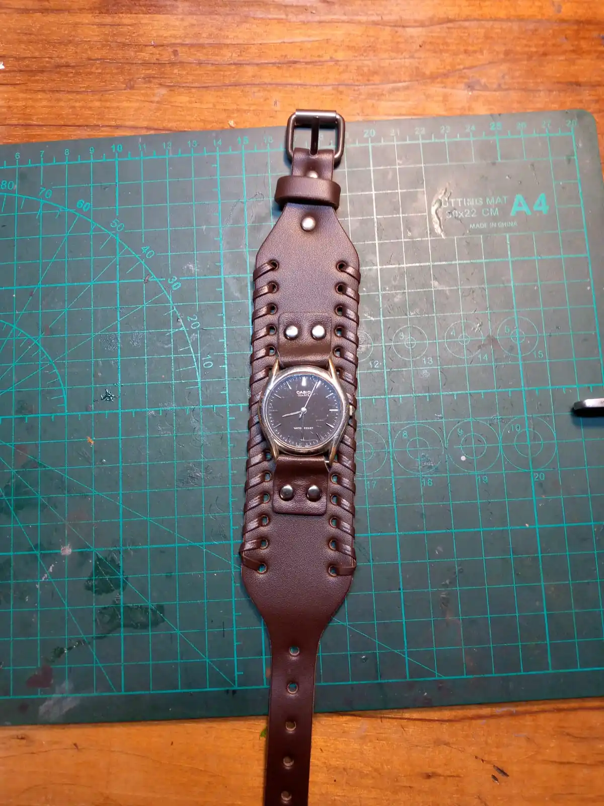 Leather Viking Compass Bracelet – Norse Vegvísir Jewellery