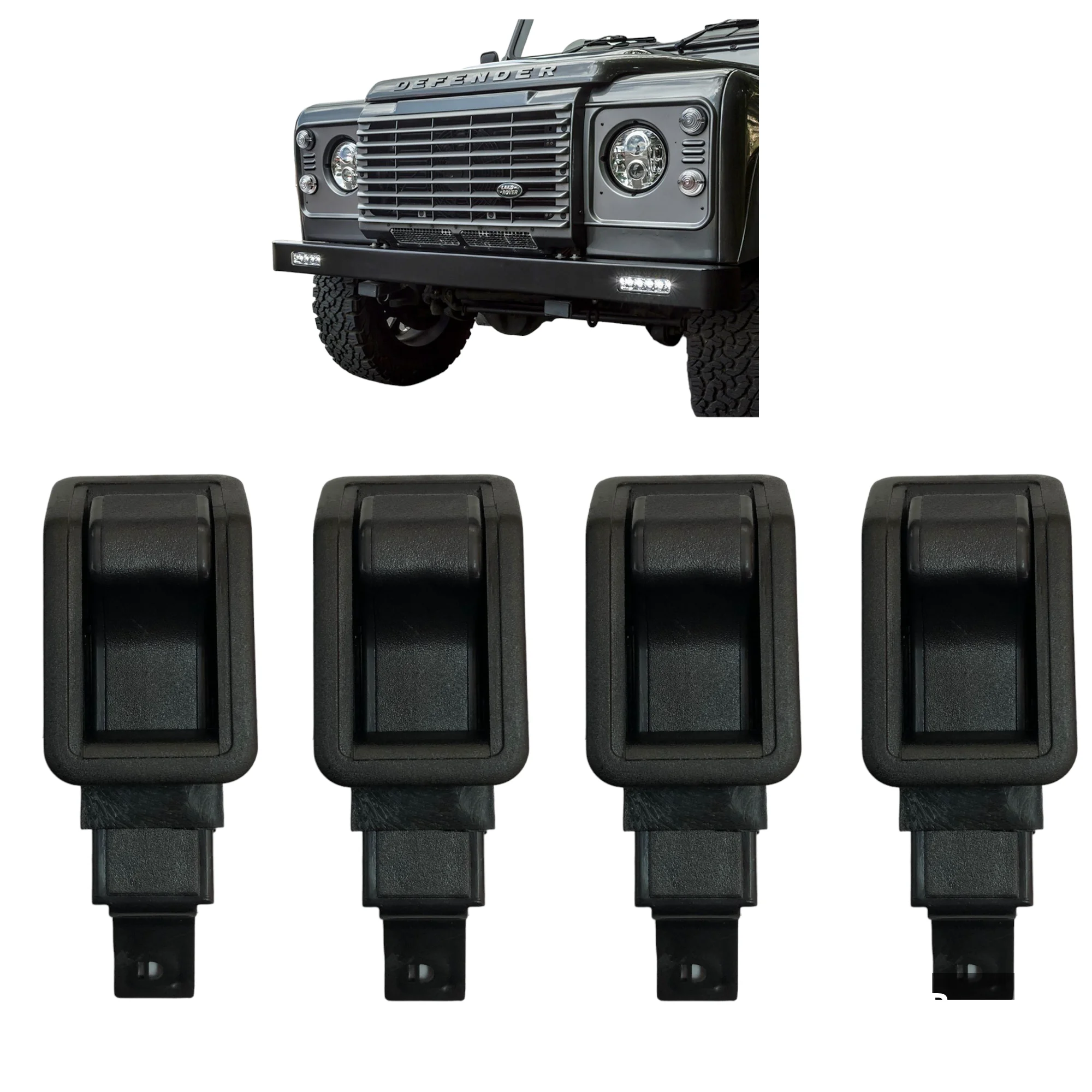 Per Land Rover Defender Kit Pulsante Serratura Interna Da2499 Land Rover Defender 300Tdi 200Tdi Td5 2,5/Na