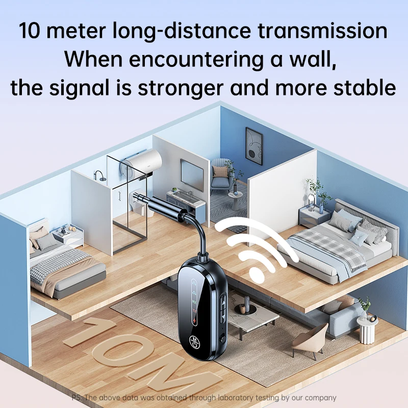 Bluetooth adapter bluetooth audio receiver bluetooth transceiver adapter audio adapter bluetooth aux adaptor Bluetooth 5.4 Audio Adapter Music Stereo 2 IN 1 Wireless Receiver Transmitter with MIC Car PC Headset Connect Dual Devices